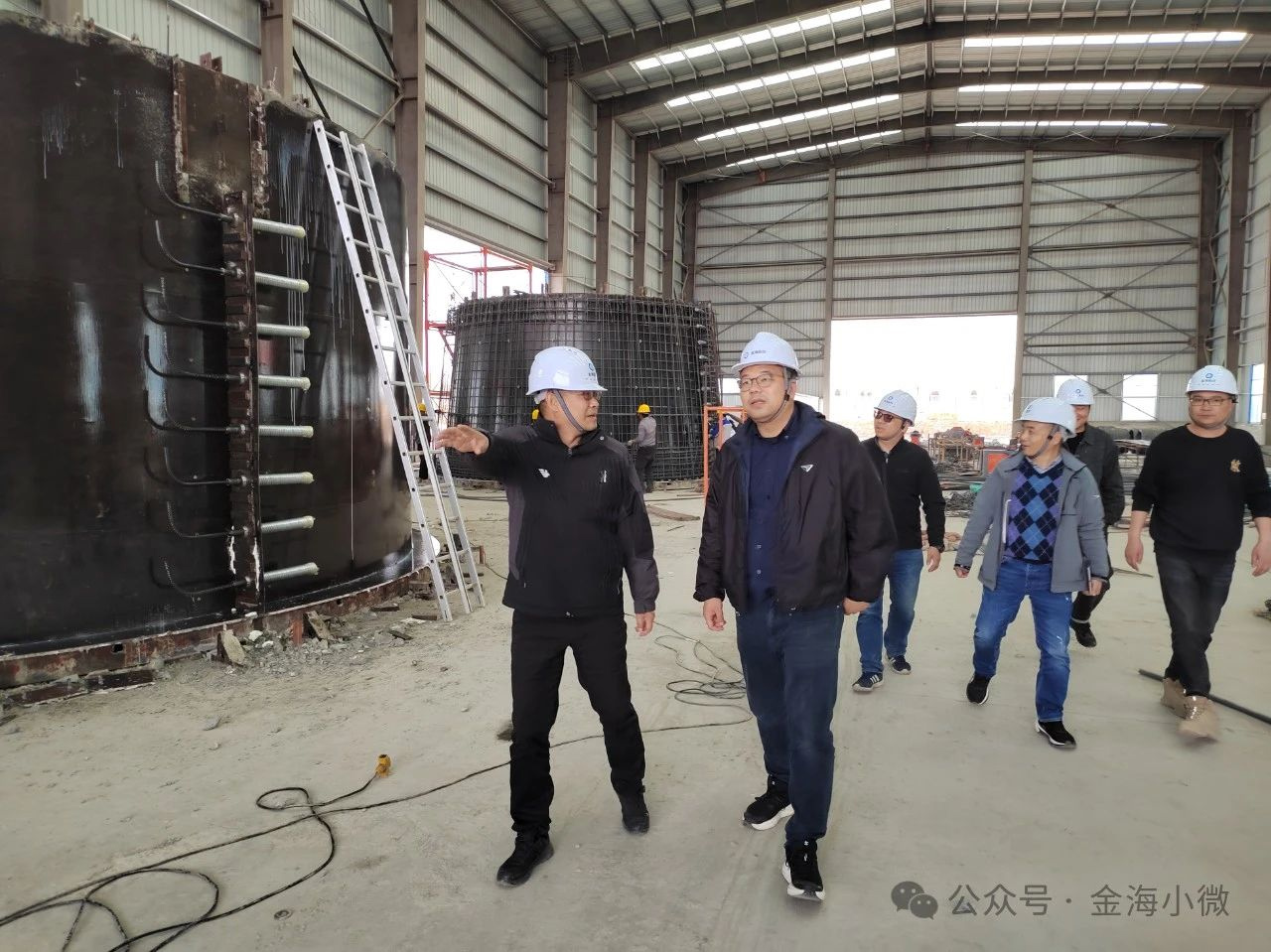 公司總經理黃張裕到甘肅古浪項目開展安全生產綜合檢查工作